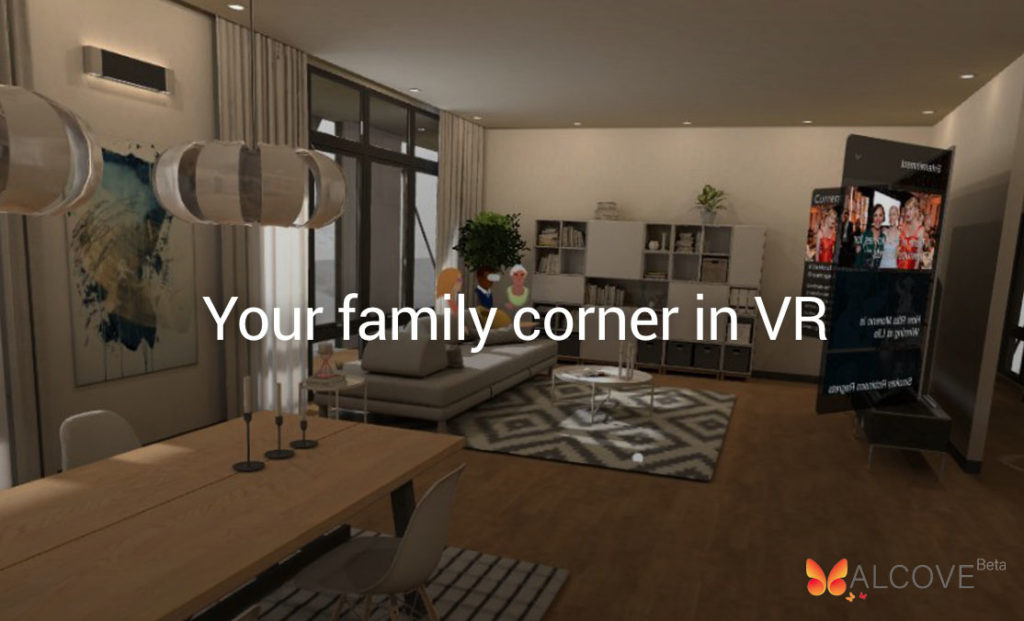 Alcove allows for families to meet in VR