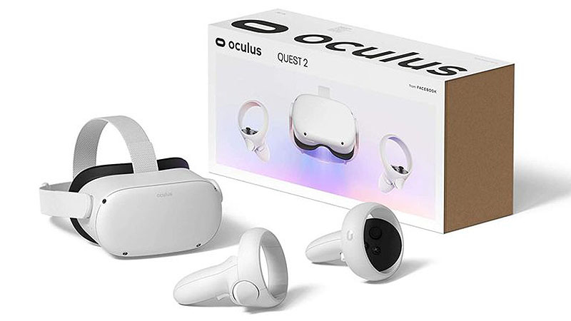 Oculus Quest 2 with hand controllers