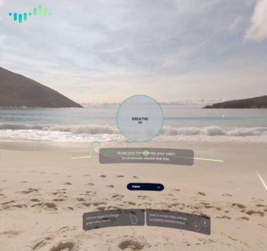 HEALium virtual reality healing environment