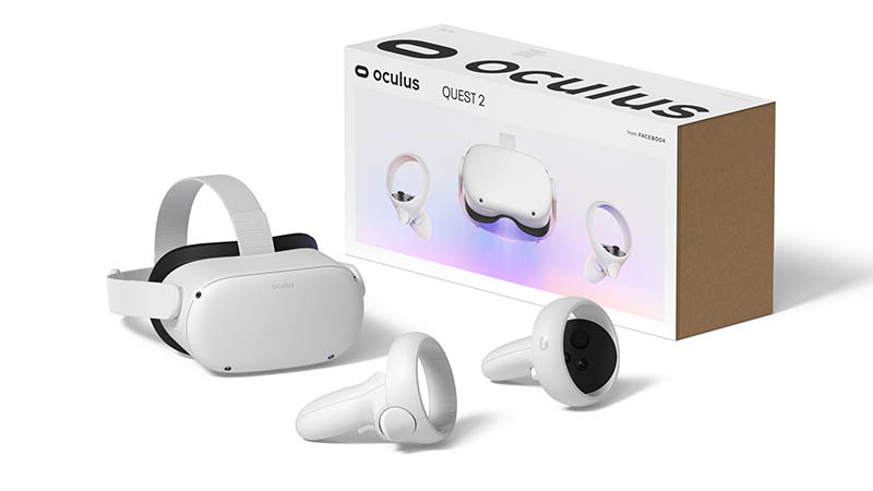 The Oculus Quest 2 vr headset was rebranded in 2021 to Meta Quest 2