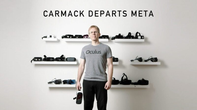 John Carmack departs Meta