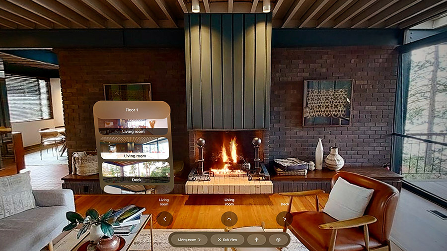 Zillow Immersive with the Apple Vision Pro
